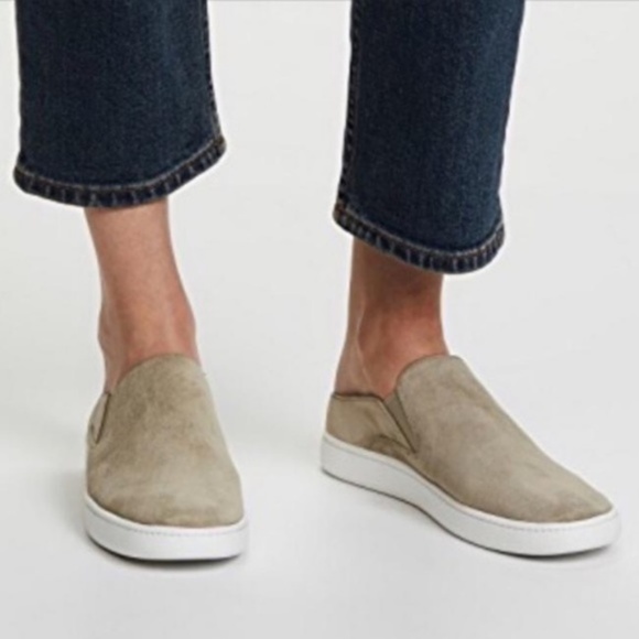 Vince Shoes | Suede Slipon Sneakers 